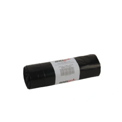 Obrázek Semy Top LDPE pro páskem Kehricht pytle, 700 x 1000 mm, typ 100, Černá, cca 110 L, balení 1 ks (120 ks)