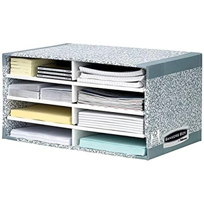 Obrázek Organizér na psací stůl od Bankers Box, 0875006, 1 ks/balení, šedo bílý