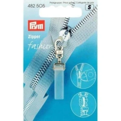 Obrázek Prym Zipper, Stainless Steel, White, 2 x 1 cm