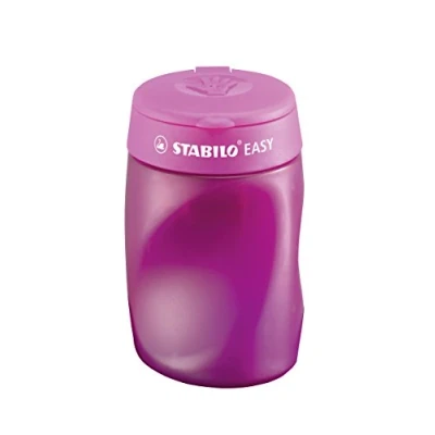 Obrázek Ergonomické ořezávátko na konzervy pro praváky STABILO EASYsharpener 3 v 1 růžová