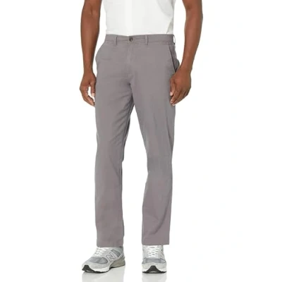 Obrázek Amazon Essentials Pánské ležérní strečové chino kalhoty se sportovním střihem (k dostání v nadměrných velikostech), tmavě šedé, 40 W / 34L