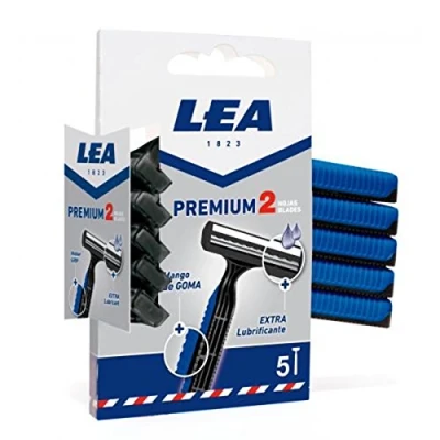 Obrázek Lea Premium 2 Klingen Einwegrasierer 1 Pack mit 5 Stück