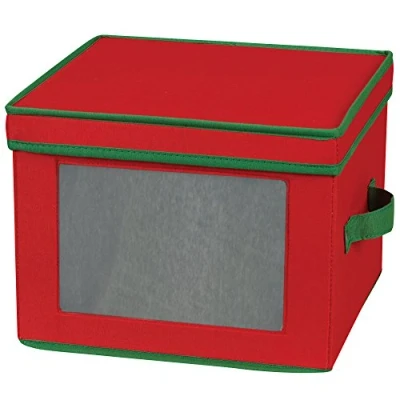 Obrázek Household Essentials Aufbewahrungsbox, Polyester, rot, Einheitsgröße