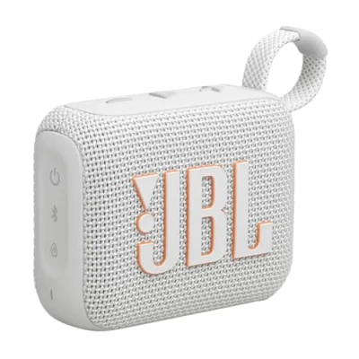 Obrázek JBL Go 4 v šedé barvě přenosný Bluetooth reproduktor s reproduktorem Pro Sound, hlubokými basy a funkcí Playtime Boost vodotěsný odolný proti prachu doba provozu 7 h