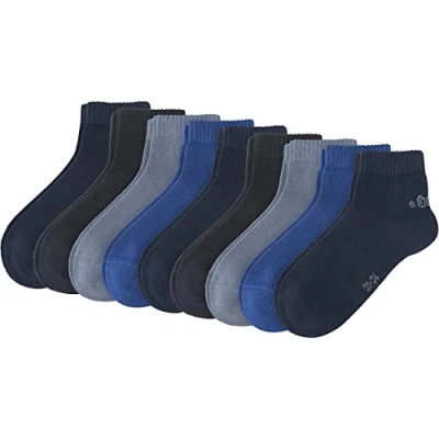Obrázek s.Oliver Junior Socks Basic 9 PACK Ponožky pro děti, Velikost: 31 34, Blue