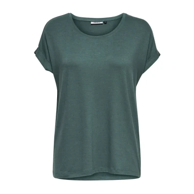 Obrázek ONLY Moster Oneck NOOS JRS Jednoduché tričko, Ženy, Velikost: XS, Balsam green