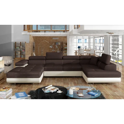 Obrázek Rodrigo sedací souprava Materiál / Dekor: Sawana 26, Ekokůže Soft 33, Orientace: Pravá