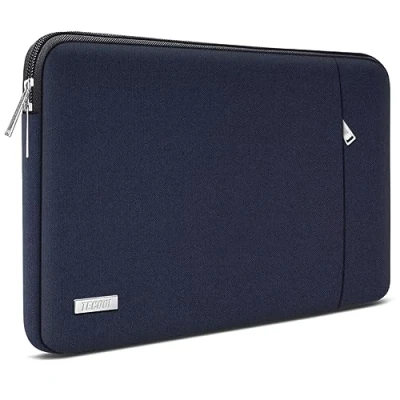 Obrázek TECOOL 13,3 palců taška na laptop MacBook Pro Air 13 13. 6 M3 M2 M1 2024 2022 2010, 14 M4 2023, 13/14 M1,13,3 pouzdro vodotěsné ochranné pouzdro, tmavě