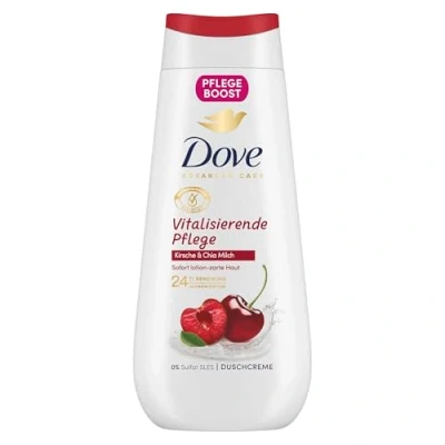 Obrázek Dove Advanced Care sprchový krém vitalizující péče s 24h Renewing MicroMoisture pro okamžitě jemnou pleťovou pokožku 225 ml