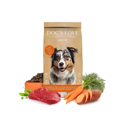 Obrázek DOG ́S LOVE Adult hovězí 2kg