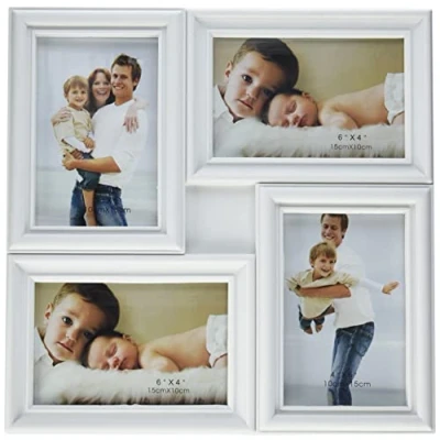Obrázek Zep Malaga Plast pro fotorámeček FR 4 obrázky po 10 x 15 cm, bílé, MAE 31 cm