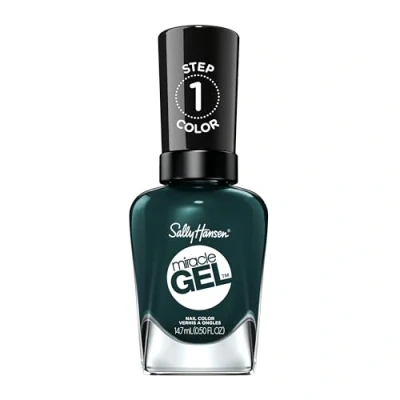 Obrázek Sally Hansen Miracle Gel lak na nehty, 676 Jealous Boyfriend, tmavě zelená, 15 g