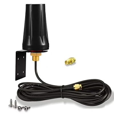 Obrázek Bingfu 4G LTE anténa Outdoor 5dBi SMA konektor Montáž na venkovní stěnu vodotěsná pro Router Gateway Modem Hotspot Trail Kamera