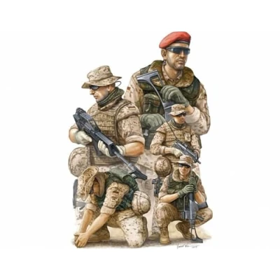 Obrázek Trumpeter 00421 modelářská sada moderní German Isaf Soldiers v Afghanist