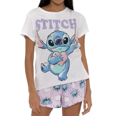 Obrázek Disney Stitch Pyžamo Lilo a Dámské pyžama Stitch, bílá