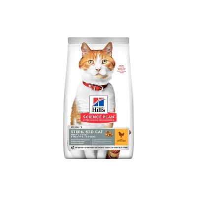 Obrázek HILLS Feline Young Adult Sterilised Chicken 3kg