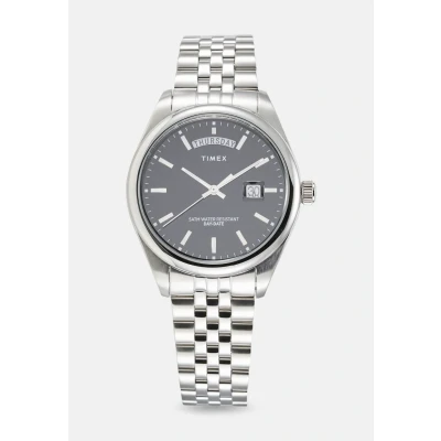 Obrázek Timex Legacy DAY DATE Unisex Hodinky, Velikost: One Size, Black/silvercoloured