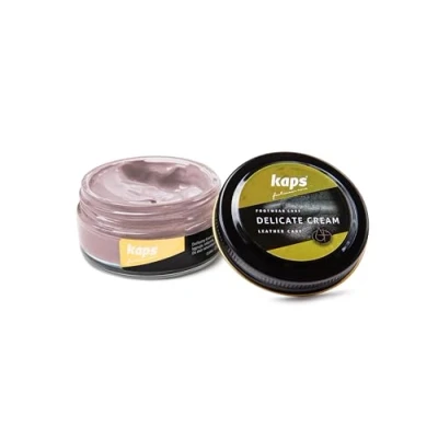 Obrázek Kaps Krém na boty pro hladkou a zdrsněnou kůži péče o Delicate Cream, 143 sléz Mauve
