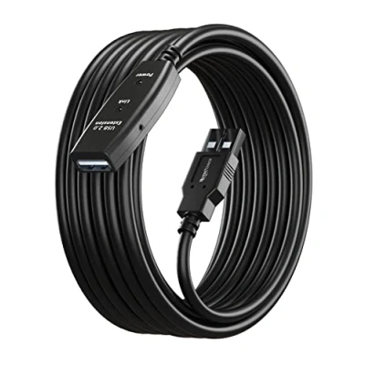 Obrázek MutecPower 10m USB 2. 0 aktivní kabel samec k samici s prodloužením čipovou sadou opakovač/prodlužovací 10 metrů