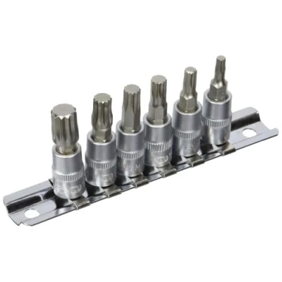 Obrázek KS Tools 911.1547 1/4&quot; sada bitů nástrčných koncovek XZN, 6dílná, M4 M10