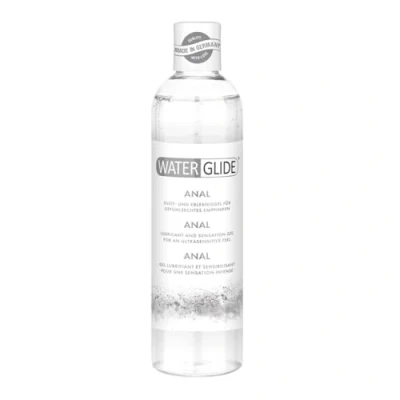 Obrázek Lubrikační gel EIS, styk Waterglide s dlouhodobým účinkem na vodní bázi pro intenzivní sex, transparentní, 300 ml