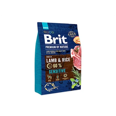 Obrázek BRIT Premium by Nature Sensitive Lamb 3kg