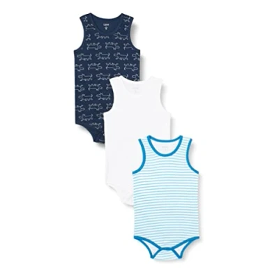 Obrázek Care Baby dívčí body (3 ks v balení), Modrá (769)
