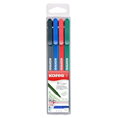 Obrázek Kores FL28114 mikrofix sada, 0.4 mm, 4 barvy