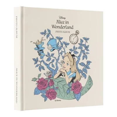 Obrázek Grupo Erik fotoalbum k vlastnímu vytvoření Disney Alenka v říši divů Scrapbook bílé stránky malé 16 x cm 24 samolepících stran