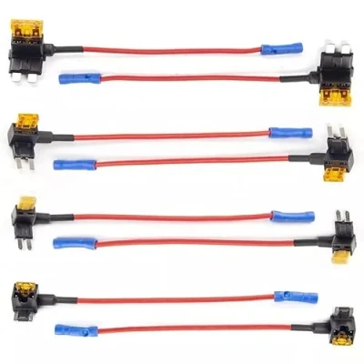Obrázek VIOFO 8 ks. Sada pojistného okruhu do auta s ATO, Mini , Micro2 a adaptérem/držákem, nezbytné pro Hardwire Kit Kabel HK3 HK4 C HK5