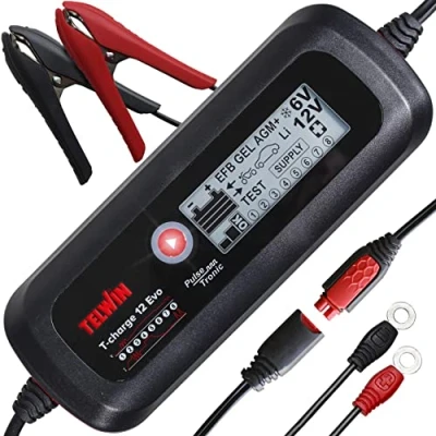 Obrázek Telwin 807578 multifunktionelles Batterielade , Erhaltungslade und Testgerät