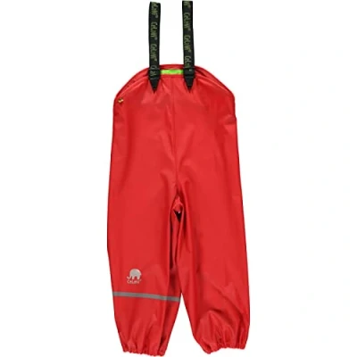 Obrázek Celavi Baby Jungen Rainwear Pants Solid kalhoty do deště, červená, 90