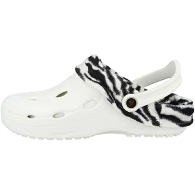 Obrázek chung shi Unisex Dux Winter Clogs, bílé/zebra, 44/45 EU (XXL), White 8900022