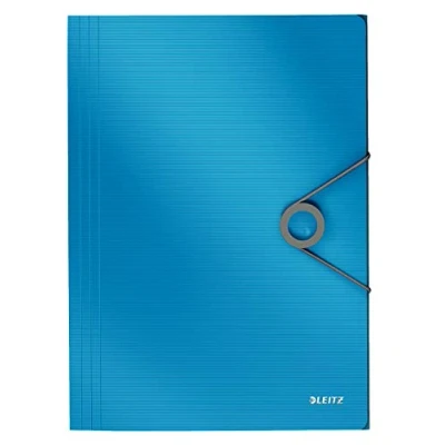 Obrázek Leitz Solid desky s napínáky, PP, pro cca 150 listů, A4, světle modrá, 45631030