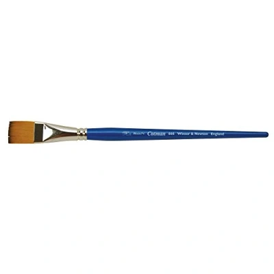Obrázek Winsor &amp; Newton 5306119 Cotman akvarel štětec na syntetické vlasy 666 jedno čáry, dlouhá rukojeť s vynikající pružností, barevnou nosností a přesností bodů 3/4&quot; 19 mm