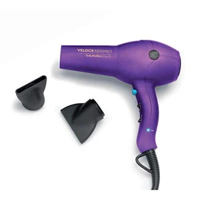 Obrázek Diva Edit Veloce 3800 Pro Föhn Haartrockner 4 Hitze und 2 Gebläsestufen Mit Cool Shot 3m hitzebeständiges Kabel, lila
