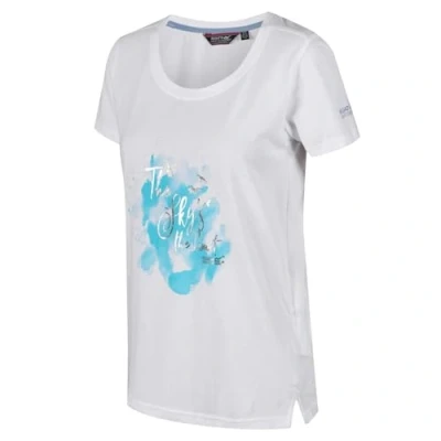 Obrázek Regatta Dámské Filandra Iii Coolweave Cotton Graphic Print tričko