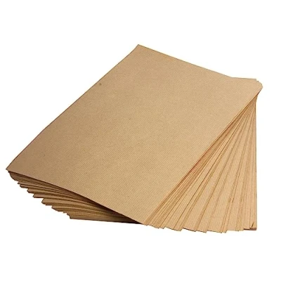 Obrázek Clairefontaine 396005C balení s 50 listy kraftového papíru (90 g, DIN A3, 29,7 x 42 cm, ideální pro umělecké projekty a k zabalení), hnědá