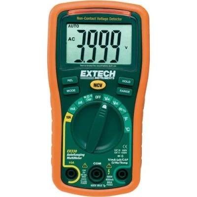 Obrázek Extech EX330 mini multimetr s 12 funkcemi včetně bezdotykové zkoušečky napětí