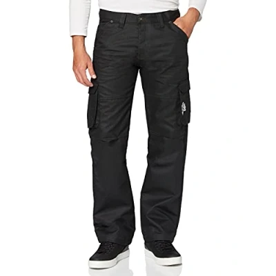 Obrázek Enzo Pánské džíny Loose Fit, černá (Black Coated)