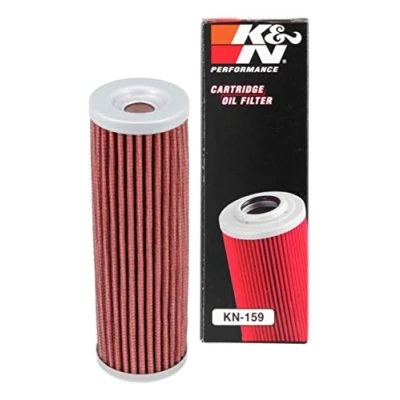 Obrázek K&amp;N Powersports olejový filtr kartuše 41x129 mm kompatibilní s Ducati (KN 159), červená