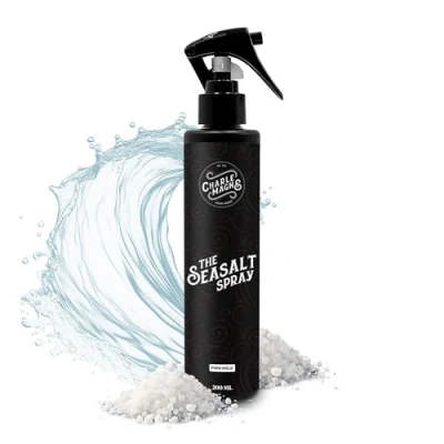 Obrázek Charlemagne Sea salt Spray slaný sprej slaná voda na vlasy s mořskou solí více textury, objem vlasů matný Water Hair Men pro pláž, kadeře svěží unisex vůně 200 ml