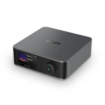Obrázek WiiM Ultra hudební streamer a digitální předzesilovač 3,5&quot; dotyková obrazovka, kompatibilní s Chromecast Alexa, Streamt Spotify, Amazon Music, Tidal HDMI ARC, vstup pro telefon, výstup
