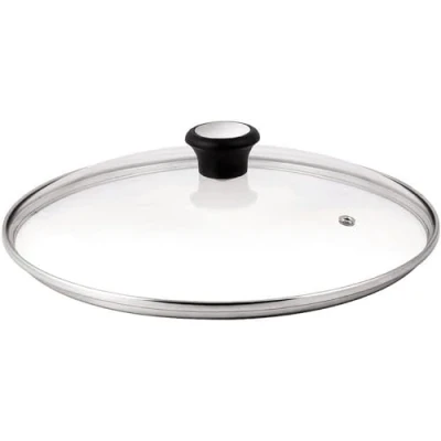 Obrázek Tefal 280975 Skleněné víko s nerezovým lemem a regulátorem páry 24cm, průhledné