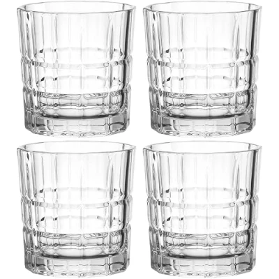 Obrázek sklenice na pití Leonardo Spiritii, sada 4 ks, 250 ml, vodu vhodné do myčky, brusné sklenice, nárazuvzdorné 022757