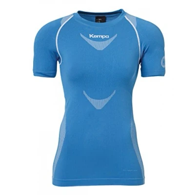 Obrázek Kempa Base Layer Attitude pro Women krátký rukáv funkční tričko dámské Modrá, vícebarevné, xl/xxl