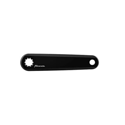 Obrázek Miranda E Bike Fit Alloy Cranks Delta Style 150mm Black Kurbeln, 150 mm, Schwarz