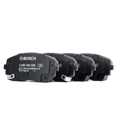 Obrázek Bosch Automotive BP1683 brzdové destičky přední náprava certifikace ECE R90 čtyři v sadě, 0 986 494 688, black