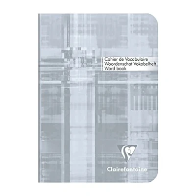 Obrázek Clairefontaine Metric sešit na slovíčky, 10,5 x 14,8 cm, 64 stran, linkovaný