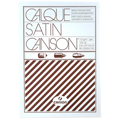 Obrázek Canson Kreslicí papír oblouk/17120 A4 110/115 g/m2 obsah 100